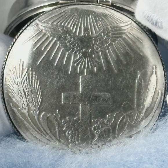 1920's Sterling Silver Pyx - Picture 1 of 16